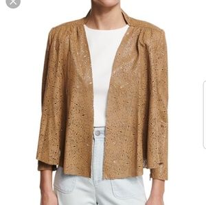 Alice + Olivia leather jacket